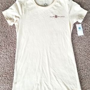 Authentic Club Pilates Tee Shirt Small